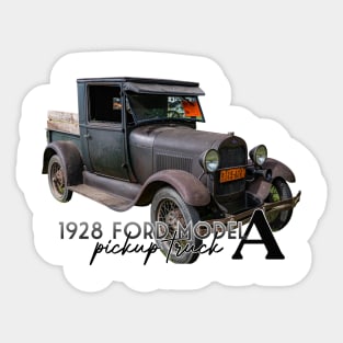 1928 Ford Model A Pickup Truck Sticker